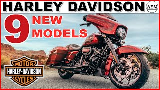 9  HARLEY DAVIDSON 2023 Models Released |  3 New Motorcycles