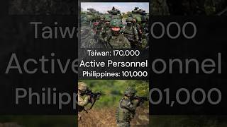 Taiwan Vs Philippines Army Comparison #war #army #history #military #historical #philippines #taiwan