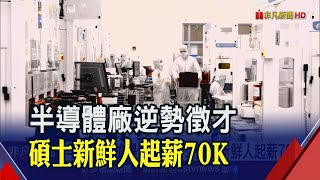迎接畢業季!半導體外商.本土企業搶人大戰 碩士新鮮人起薪70K起跳 福利大比拚!不只留才也留心｜非凡財經新聞｜20230427