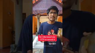Protect yourself from OTP package delivery scam-1#otpscam #deliveryscam