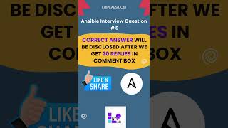 Ansible Q&A - #Part 5 #ansibleinterviewquestions #lwplabs #realtimeprojects #devopstutorial #project
