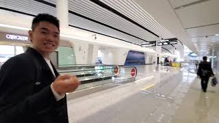 北京大興國際機場走一小圈｜結構好像手指頭 北京ep23