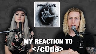 Metal Drummer Reacts: /c0de by Motionless In White