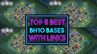 Bh10 Base With Links | Top 5 Best Bh10 Bases | Best builder hall 10 base link | Bh10 base link