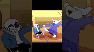 #shorts [SPOILER ALERT] - The Ol’ Jitterbug Deltarune | HKD #animation #animation2d #sans #deltarune