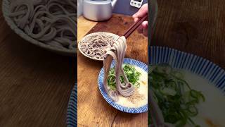冷やしとろろ蕎麦　#料理初心者　#簡単レシピ  #蕎麦　#晩ごはん