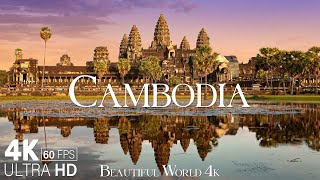 Cambodia 4K - Exploreing the country's Breathtaking Landscapes and Rich Culture - Relaxing Music