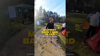 MY FIRST BACKYARD ULTRA 🏃🏽 #ultrarunning #runwithme #trailrunning #backyardultra