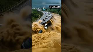 Massive Wave Captured Ai generated #travel #ai #aivid