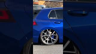 Bagged Mk8 R#southafrica #automobile #cars #bagged #volkswagen #stance