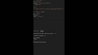 How to install expressJS in NodeJS... #shorts