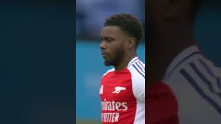 A SPECIAL MOMENT FOR NATHAN BUTLER-OYEDEJI 🥹 #arsenal #epl #football