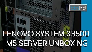 Lenovo System x3500 M5 Server Unboxing!