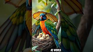 ✅You Won’t Believe These Birds Were Made by AI! 🤔🐦"#UnrealBird #TechInArt #NatureAI #respect #shorts