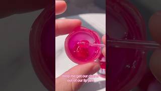 STOP and look at this😛🩷 #shorts #lipgloss #lipjam #lipmask #genlen #coquette