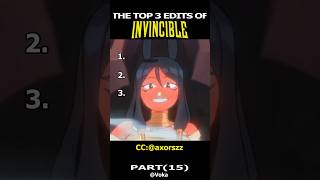 The Last EDIT Is Insane 🔥 Ranking the Best Invincible edits PART(15)