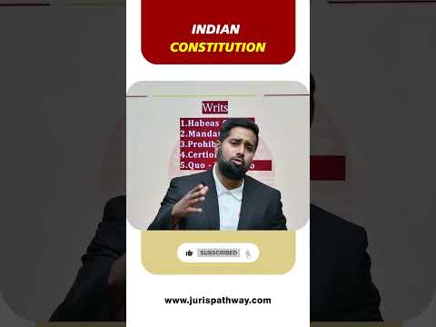 Indian Constitution: 5 Powerful Writs Explained | CLAT/AILET/CUET Exams