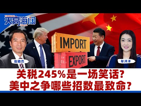 关税245％是一场笑话？美中之争哪些招数最致命？ 《天高海阔》2025.04.17
