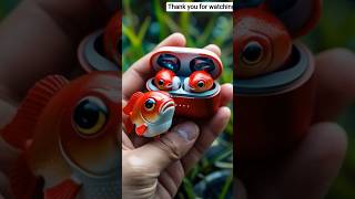 Realistic Fish Earbuds? 😱 | Ultra Cute Wireless Earbuds Design!