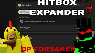 Forsaken Script 🎭  | Infinite Stamina, Auto Generator, hitbox expander and more