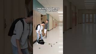 ESE NIÑO QUE SIEMPRE LE PESA LA MOCHILA 💀🎒 #shorts