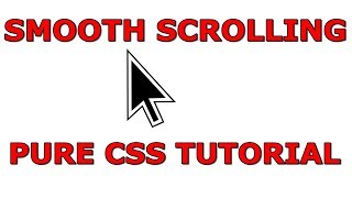 Smooth Scrolling Effect with Pure CSS [No JQuery] || Anish Web