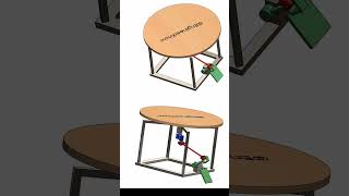 Leg powered rotating table  #engineer #mechanicalengineerinterview #engineering