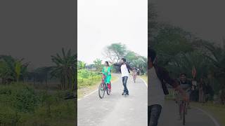 😤🤣 #skating #road #cycle #girl #funny #reaction #youtubeshorts #viralshorts #shortsvideo #shorts