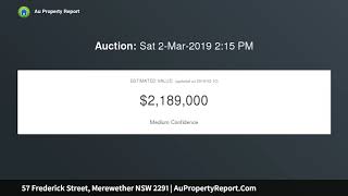 57 Frederick Street, Merewether NSW 2291 | AuPropertyReport.Com