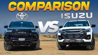 Isuzu D-Max X-Terrain vs Toyota Revo GR-S Head-to-Head