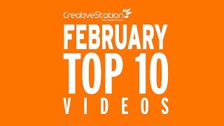 CreativeStation February 2018 Top 10 Video Arts