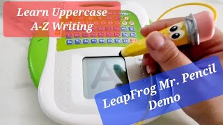 Learn Uppercase Letters with LeapFrog Mr. Pencil: A-Z Tracing Guide for Kids #educationaltoys