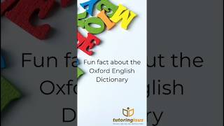 Fun fact about the Oxford English Dictionary #english #oxfordmodernenglish #dictionary #word #shorts