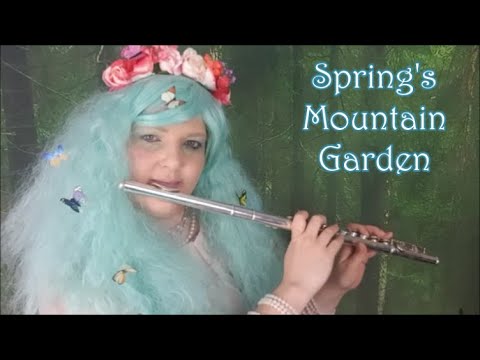Chloë Hazle - Spring's Mountain Garden Beautiful Flute Solo Peaceful Inspired by Japan / Anime Music