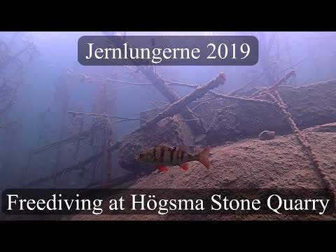 Freediving at Högsma Stone Quarry Juli 2019
