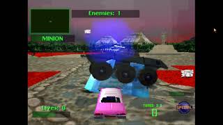 PS1烈火戰車2代&Twisted Metal2 - 4亞馬遜BOSS『遊玩紀錄』(重傳)