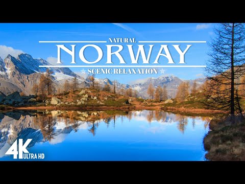 Norway 4K   Scenic Relaxation Film With Calming Music