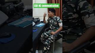 SSB HC communication Short video #ssb #wt #ro #army