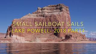 Small Sailboat at Lake Powell 2018-Part 4