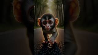 junglefun  The story of a cat and a monkey #fact #videos  viral #videos tending#video
