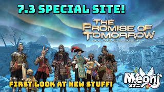 FFXIV: 7.3 Special Site! - Dungeon Gear & More Shown!