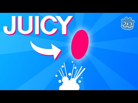 How to make a bouncing ball JUICY 🧃 with Godot 4