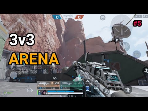 Apex Legends Mobile....trying out the 3v3 ARENA.