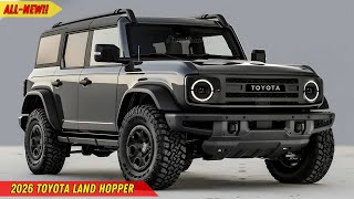 2026 Toyota Land Hopper launched - an important SUV that will shake up the market!