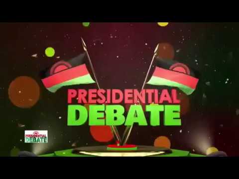 The first Malawi  presidential debate at BICC in Lilongwe in preparation for 2019 tripartite eletion