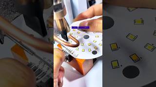 led light fixing #fix #diy #diyfix #diyelectronics #desoldering #solderingtips #solderingequipment