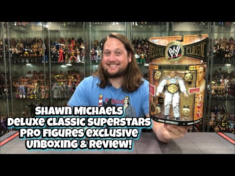 Shawn Michaels Deluxe Aggression Pro Figures Exclusive Unboxing & Review!