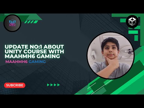 Update No:1 About Unity Course with MAAHMH6 GAMING #gaming #learning#update #skill #crypto#nft