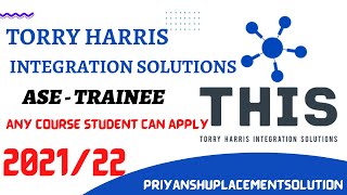 Off campus Hiring for 2022 2021 | Torry Harris 2022 | off campus drive for 2022 batch