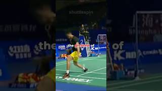 Lin Dan’s Insane Trick Shot Leaves Chen Long Stunned!
